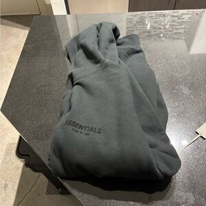 Essentials Charcoal Hoodie
